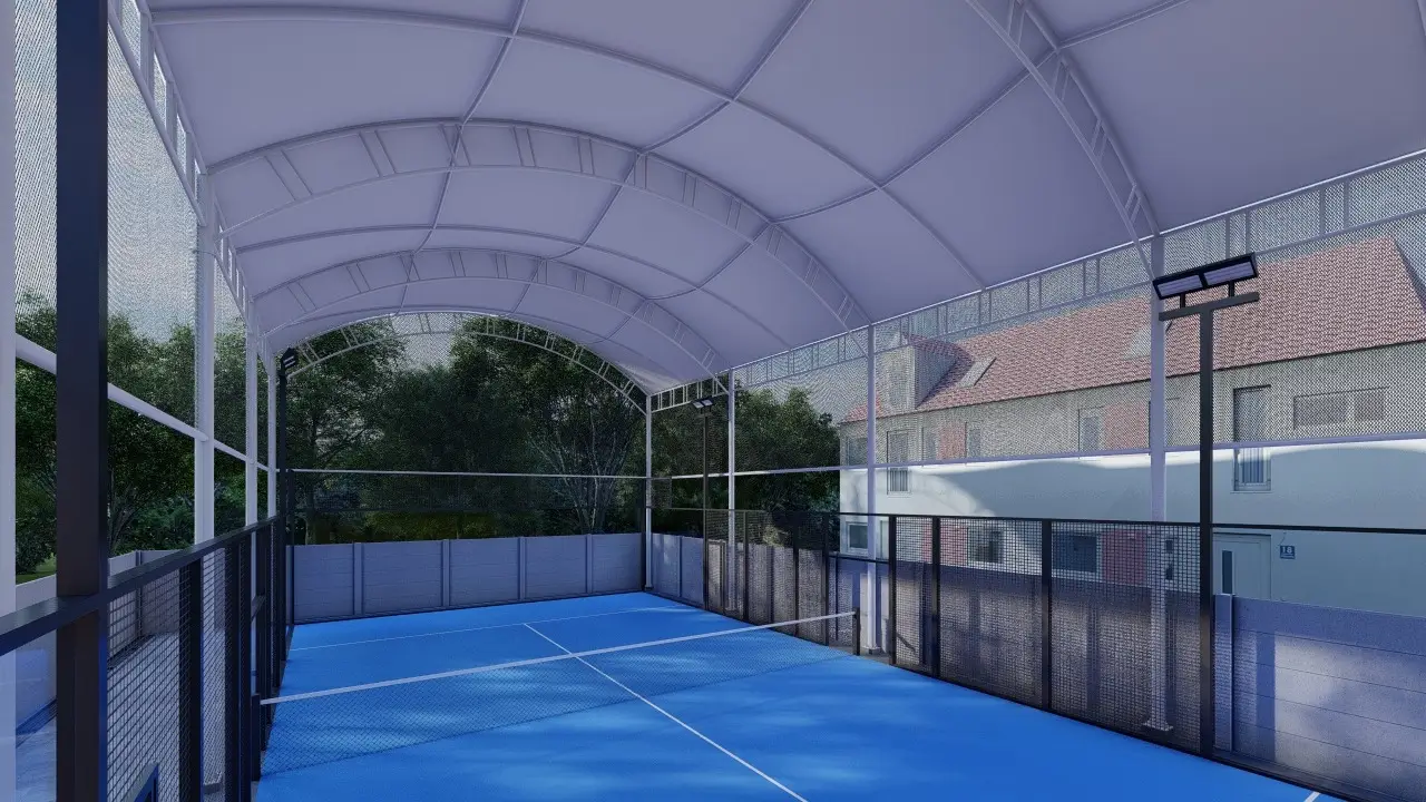Kanopi Membran Lapang Padel