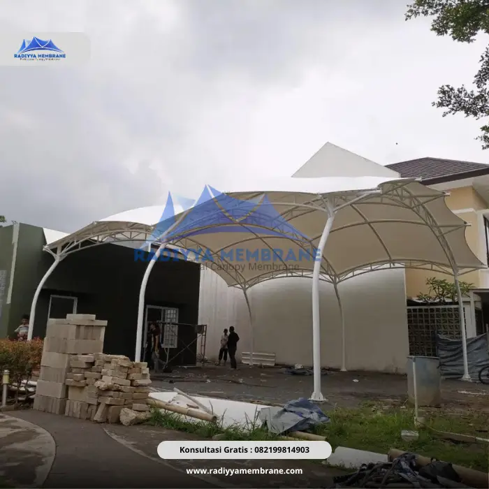 Pemasangan Canopy Membrane Bandung