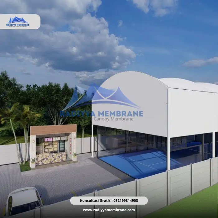 Kanopi Membrane Sragen - Teras Rumah