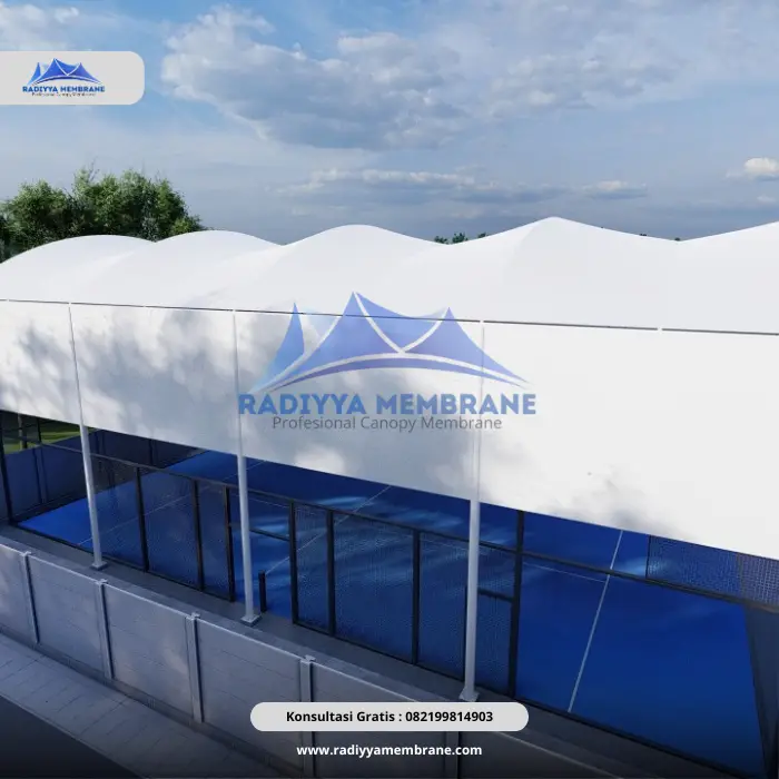 Kanopi Membran Lapang Padel Terbaik Radiyya Membrane