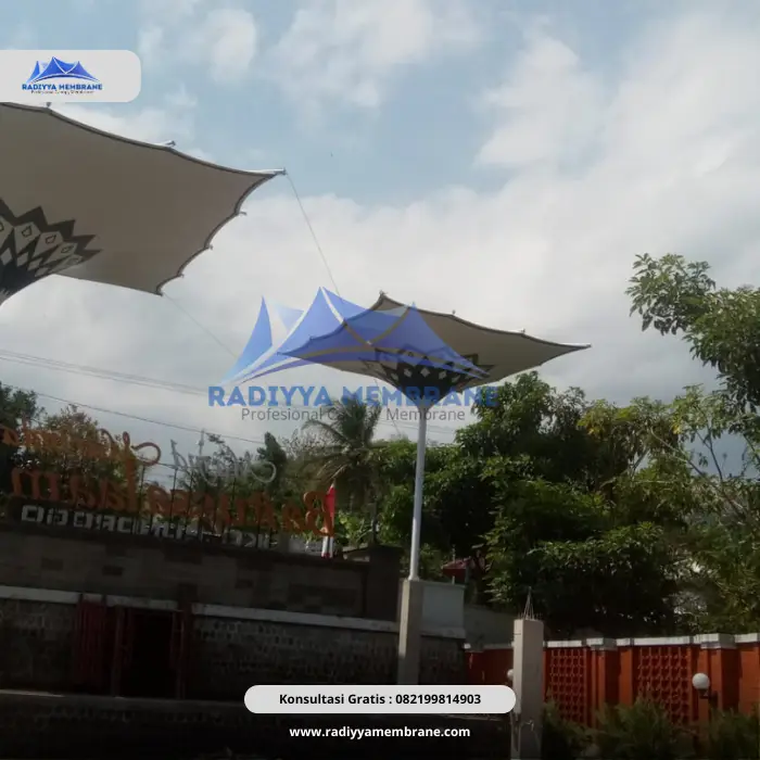 Tensile Membran Payung Otomatis