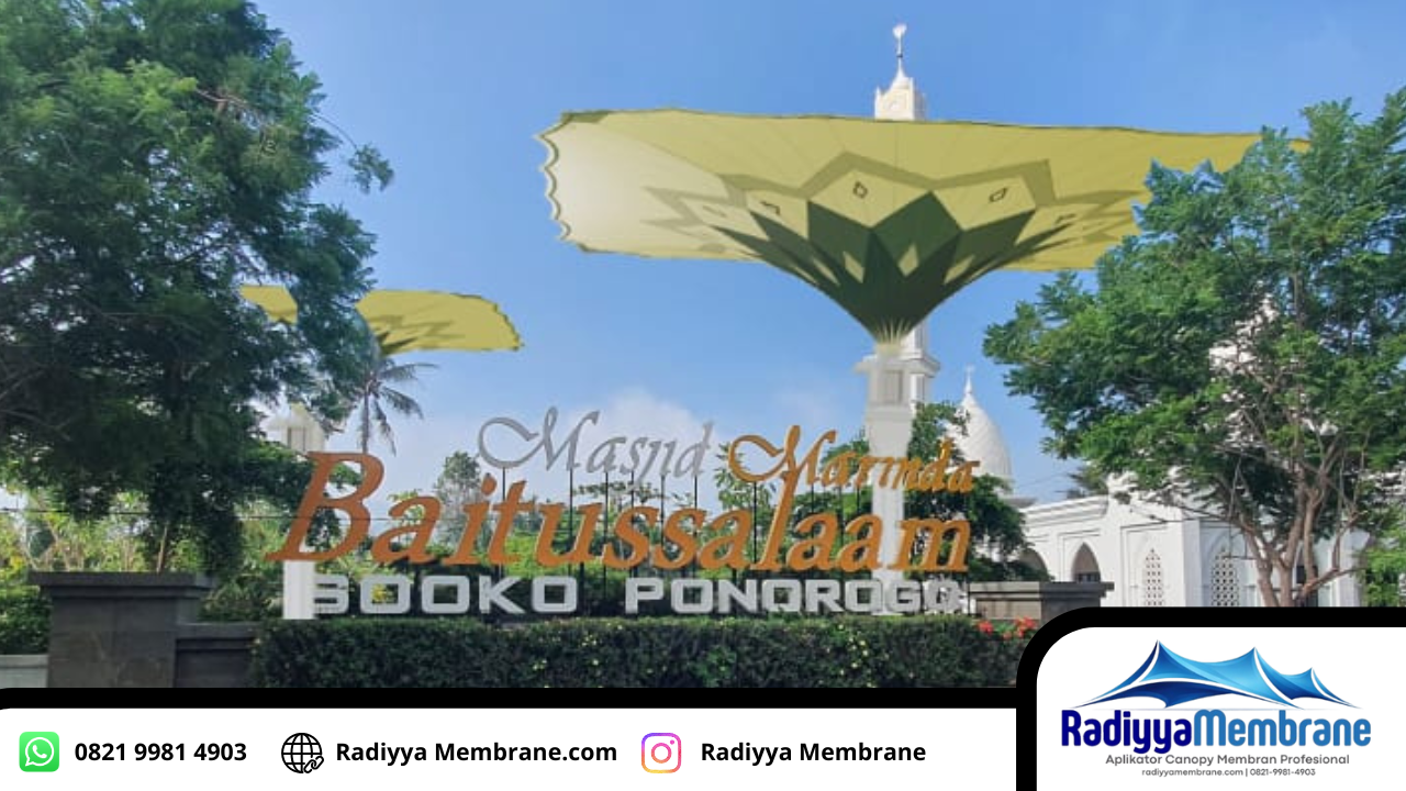 Design Tenda Membrane Jakarta