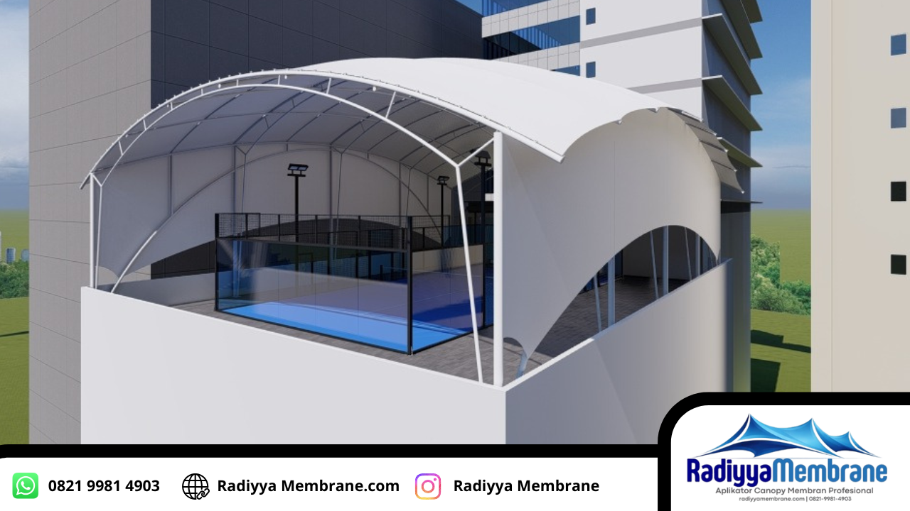 Kanopi Membrane Lapangan Modern