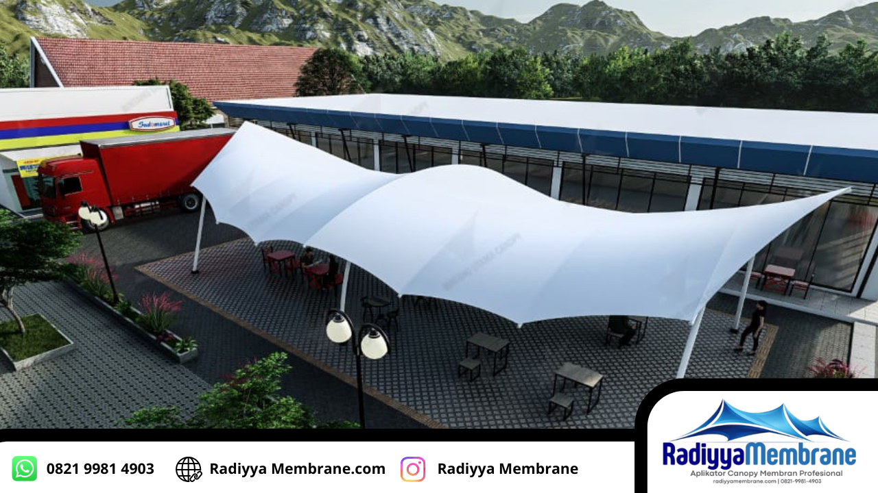 Design Tenda Membrane Jakarta