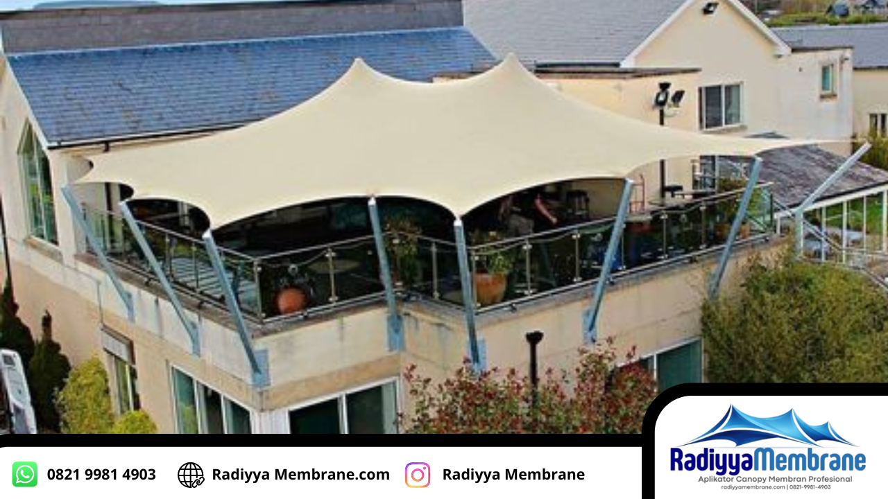 Kanopi Membrane Cilacap - Lapangan Outdoor