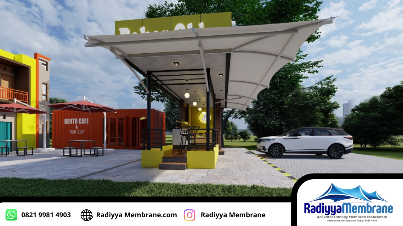 jasa vendor kanopi membrane profesional