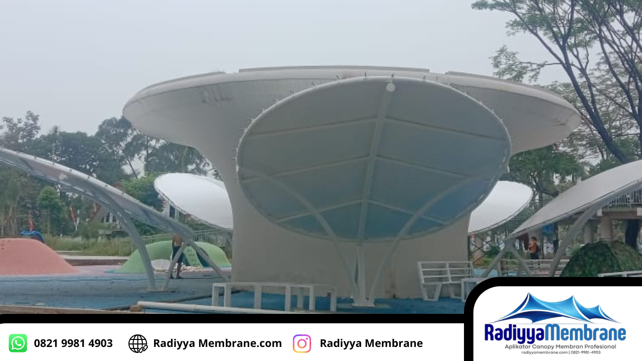 Kanopi Membrane Cilacap - Area Kafe & Usaha