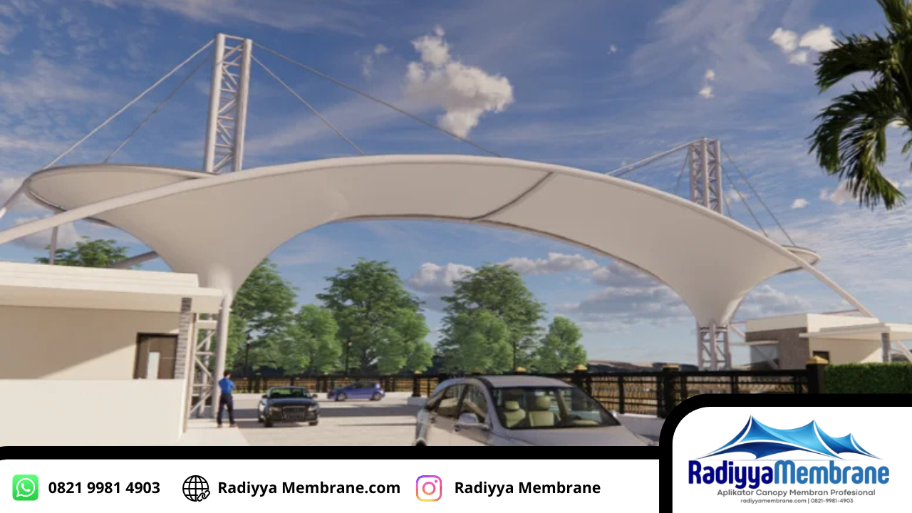 Pasang Kanopi Membrane