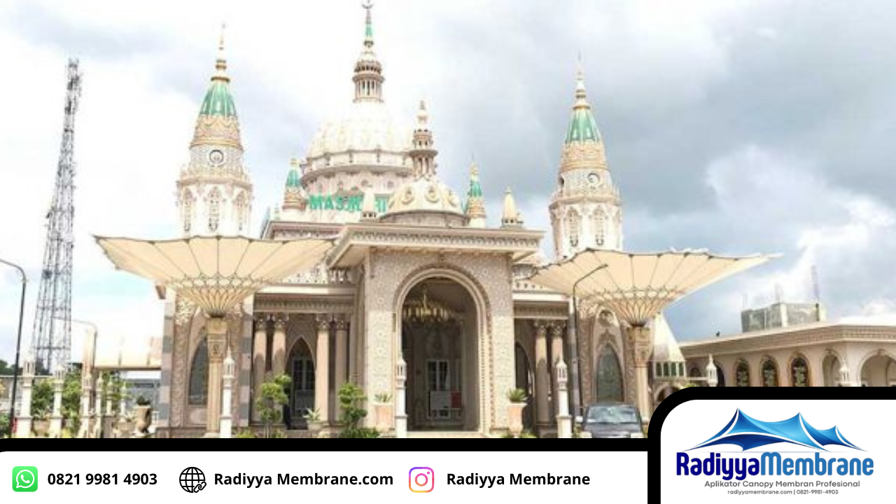 kanopi membran cilengsi proyek 2