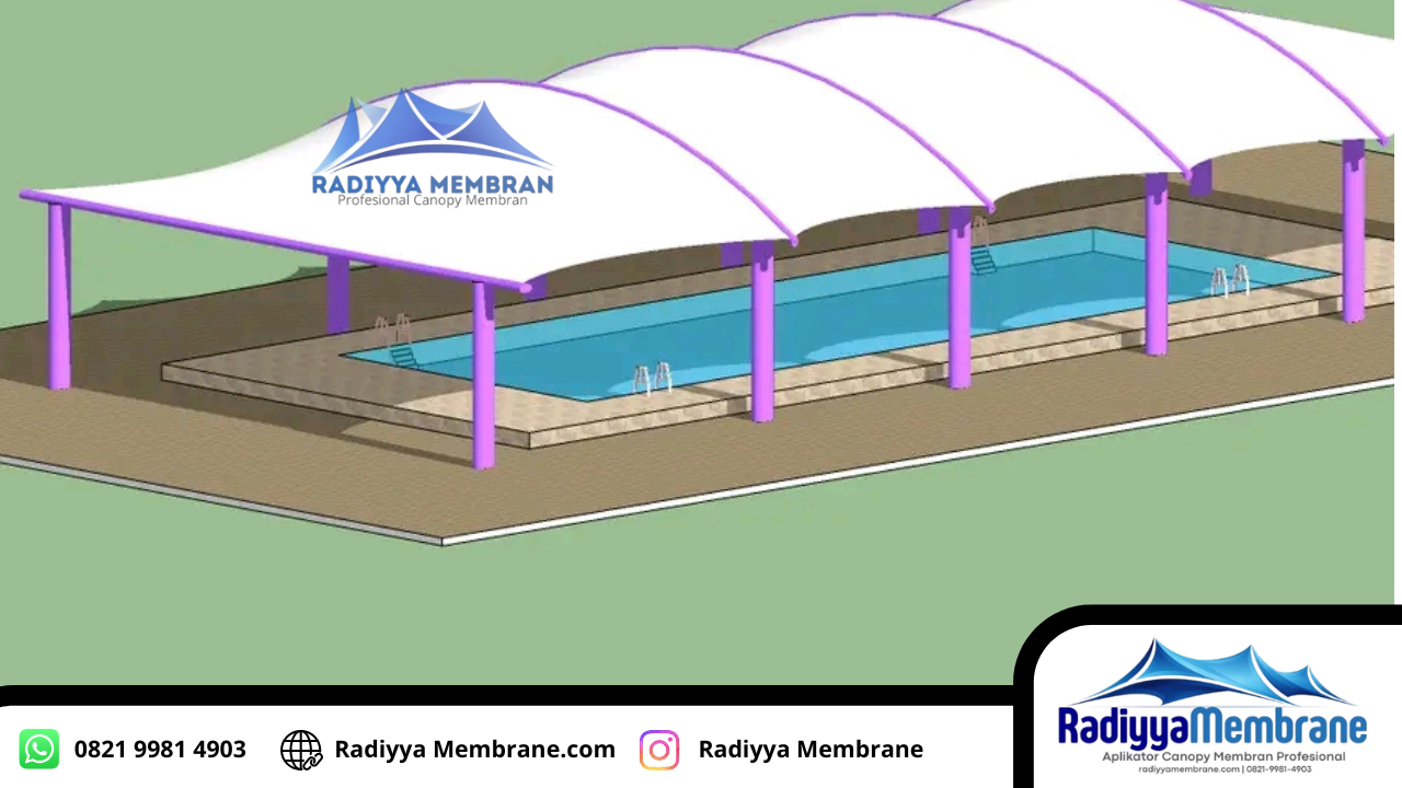 Kanopi Membrane Lamongan - Lapangan Outdoor
