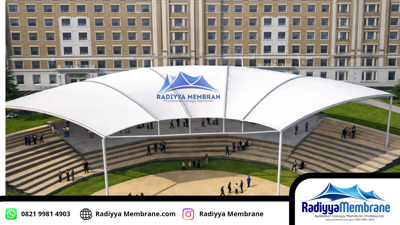Kanopi Membrane Lamongan - Teras Rumah