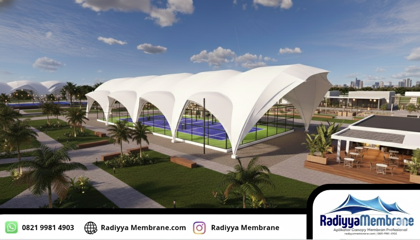 Harga Kanopi Membrane per Meter Persegi